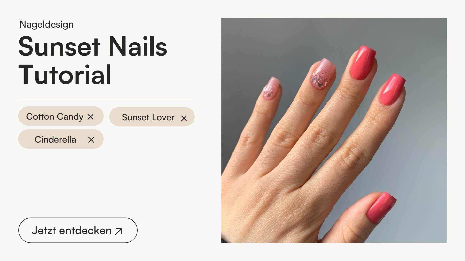 Sunset Nails Tutorial