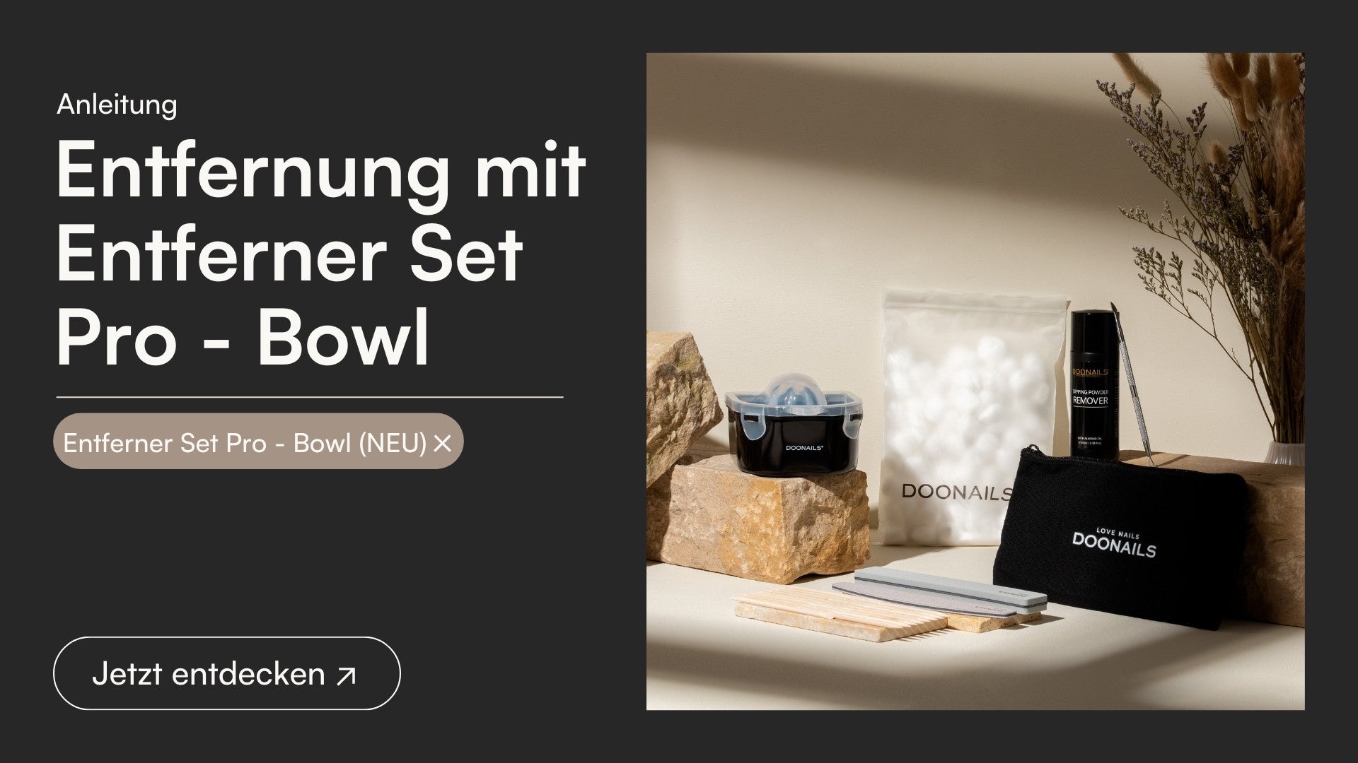 Dipping Powder entfernen mit dem Entferner Set Pro - Bowl